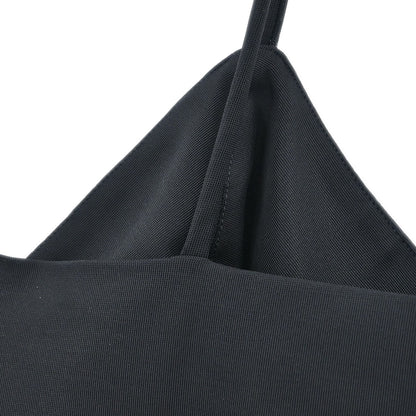 Chanel 1997 Camisole Jumpsuit Black #36