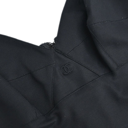 Chanel 1997 Camisole Jumpsuit Black #36