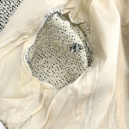 Chanel 1996 Collarless Jacket Gray #42