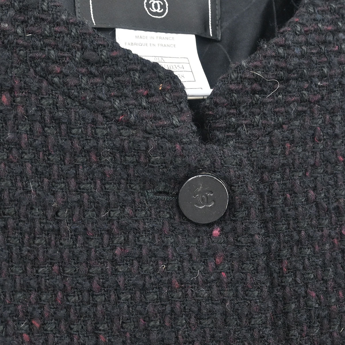 Chanel 2001 Jacket Black #38