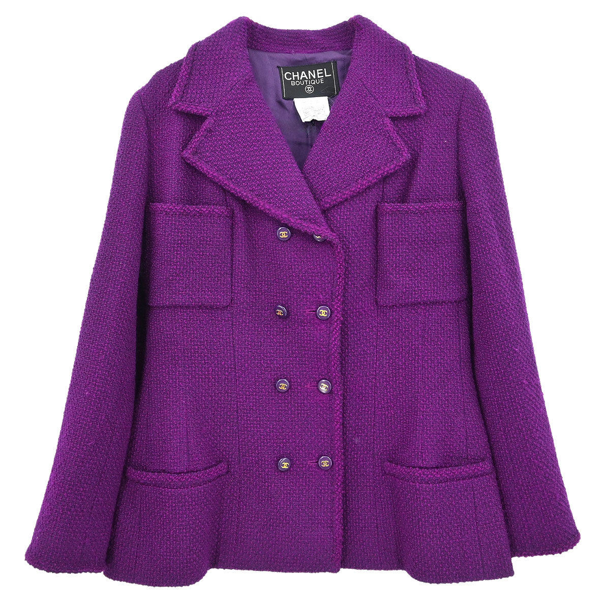 Chanel 1995 Jacket Purple #40