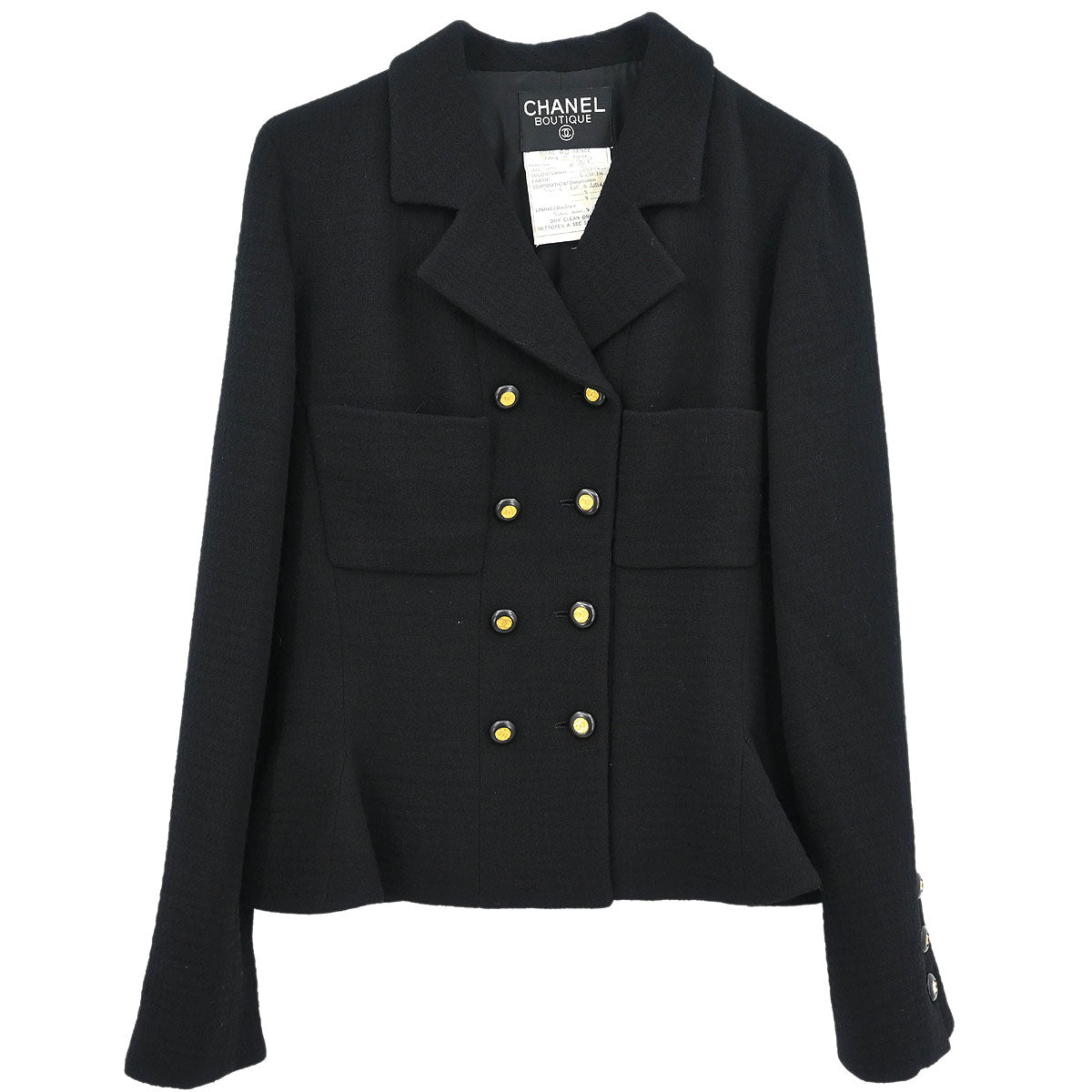 Chanel 1994 Jacket Black #40