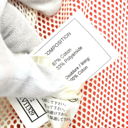Chanel 2002 Sport Line Zip Up Jacket Orange #40
