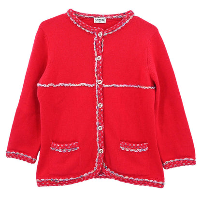 Chanel Cardigan Red