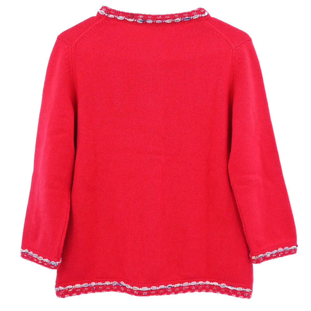 Chanel Cardigan Red