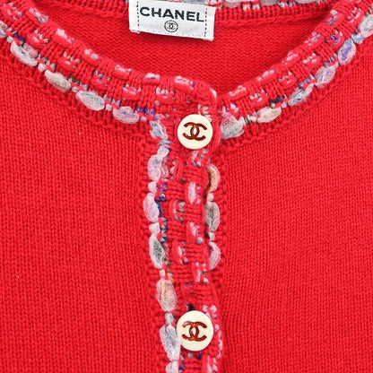 Chanel Cardigan Red