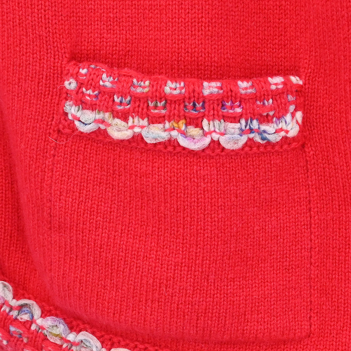 Chanel Cardigan Red