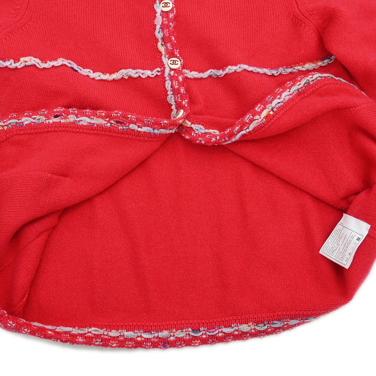 Chanel Cardigan Red