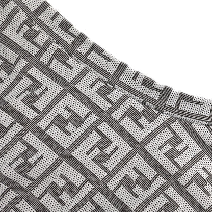 Fendi Sleeveless Dress Zucchino White #40