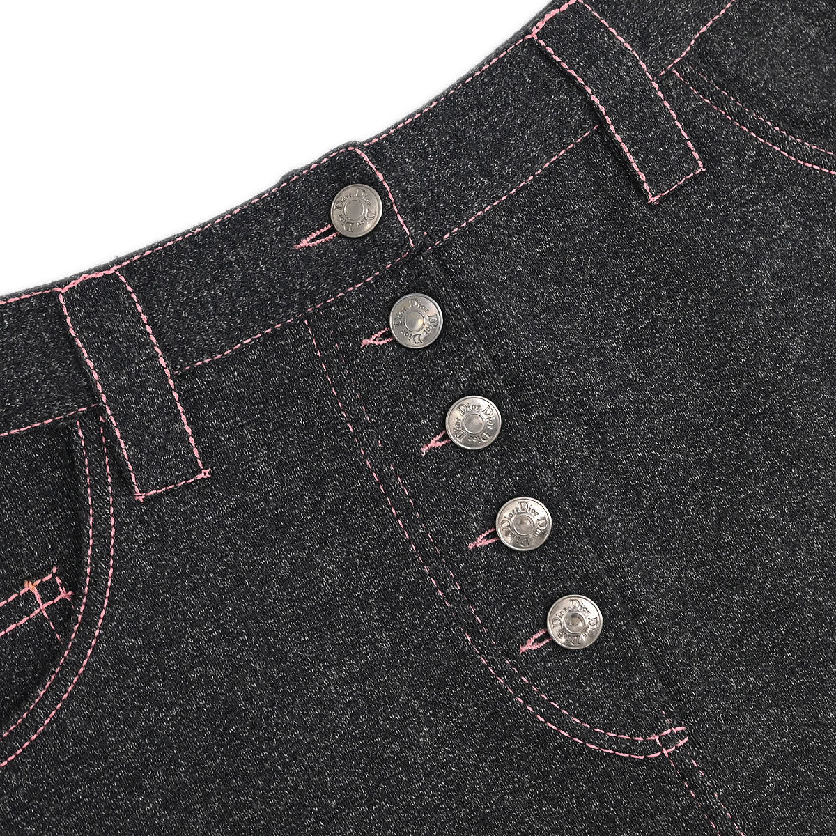 Christian Dior 2003 Setup Suit Cardigan Skirt #36 #38