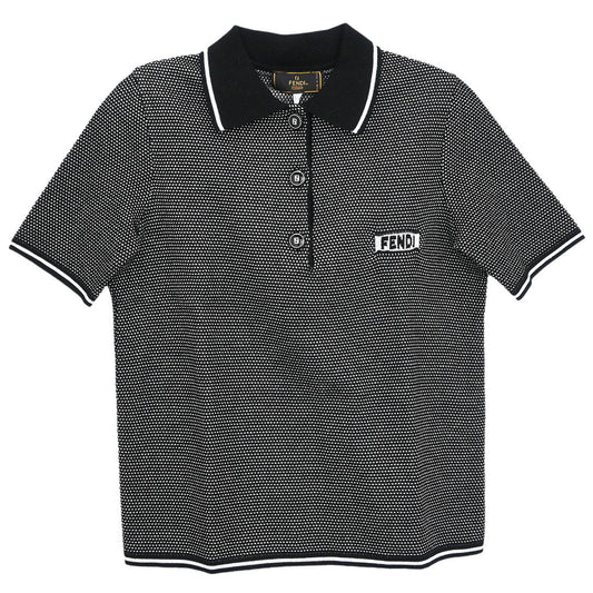 Fendi Polo Shirt Top Black #38