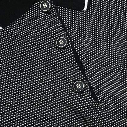 Fendi Polo Shirt Top Black #38
