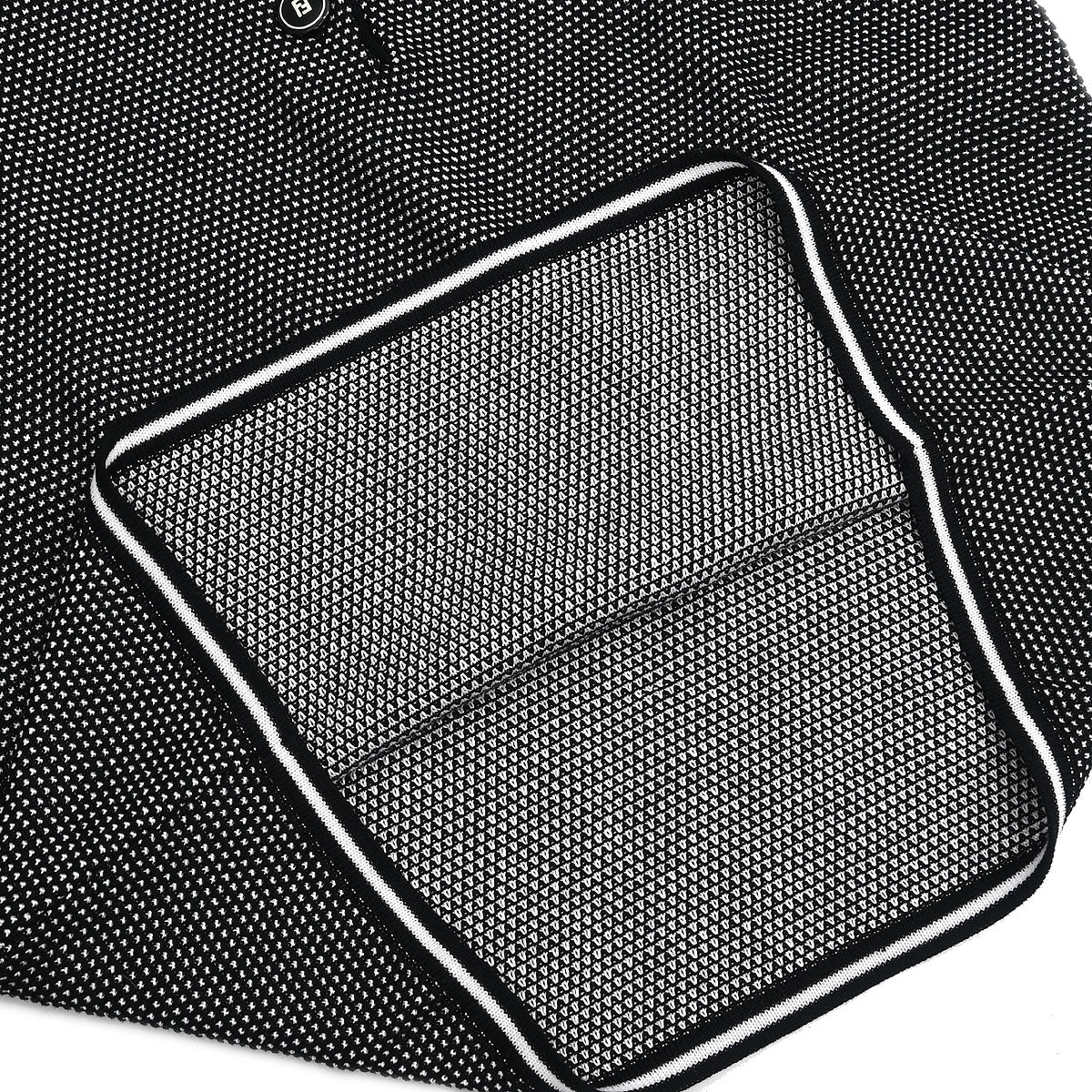 Fendi Polo Shirt Top Black #38