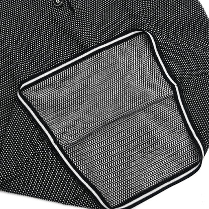 Fendi Polo Shirt Top Black #38