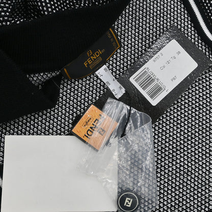 Fendi Polo Shirt Top Black #38