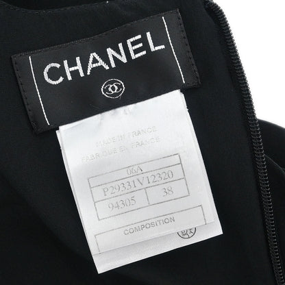 Chanel 2006 Sleeveless Dress Black #38