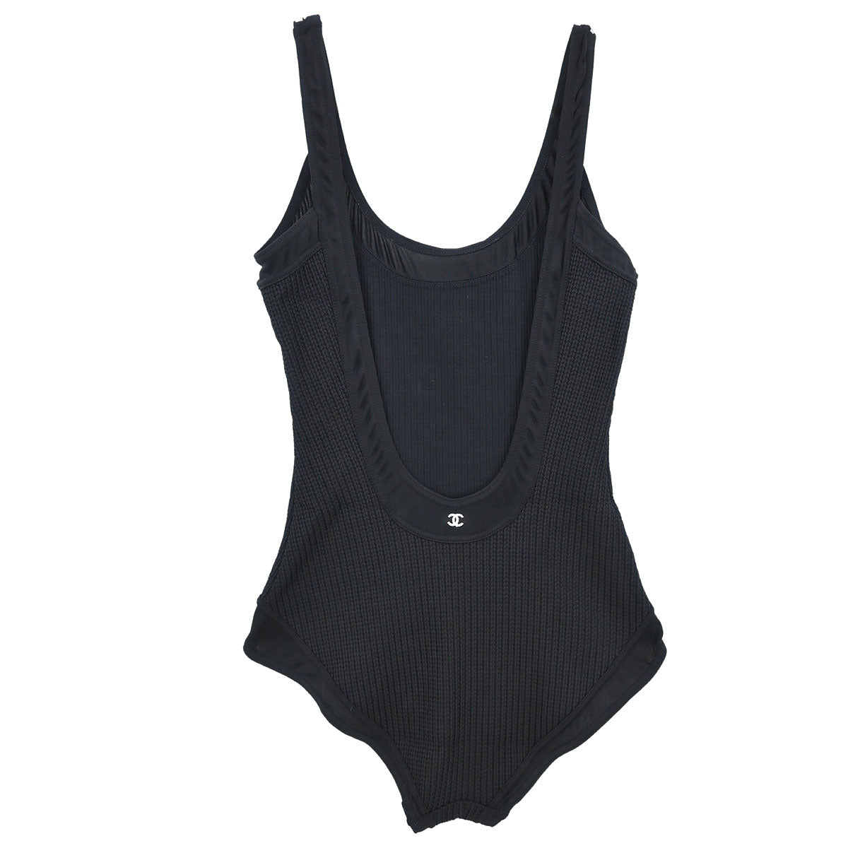 Chanel 1998 Swimwear Swimsuit Black #40