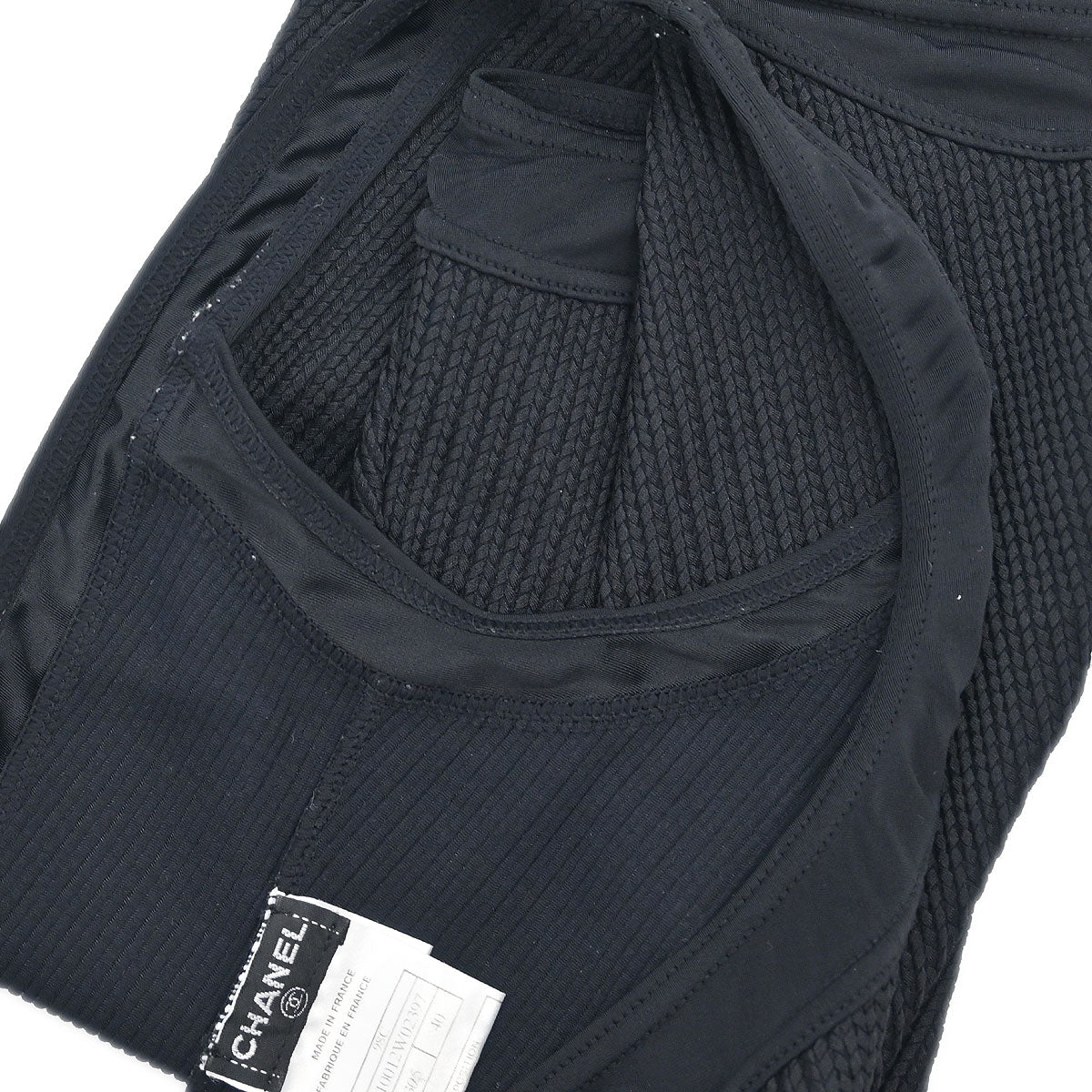 Chanel 1998 Swimwear Swimsuit Black #40