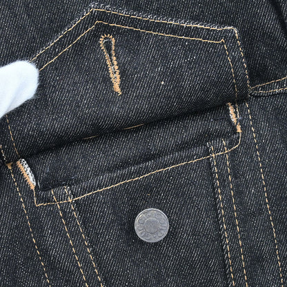 Gucci Denim Jacket Black #L