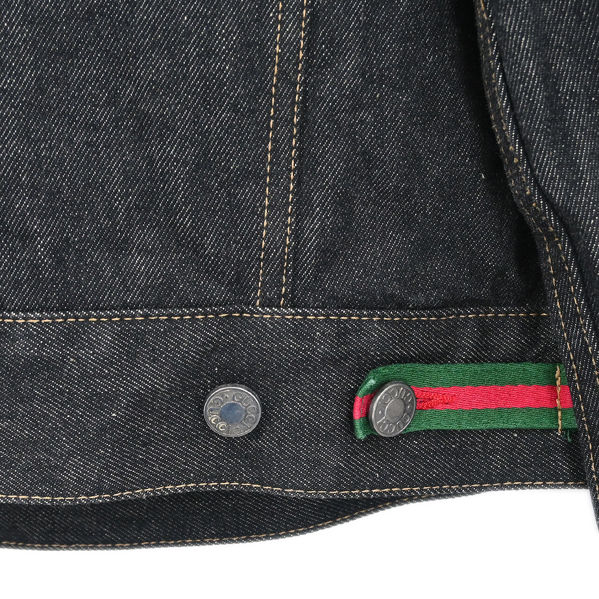 Gucci Denim Jacket Black #L