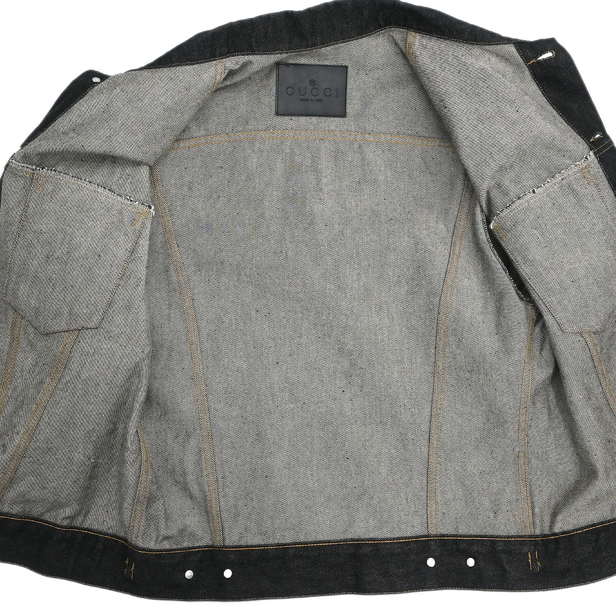 Gucci Denim Jacket Black #L