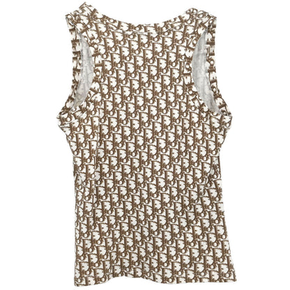 Christian Dior 2005 Trotter Tank Top Brown #36