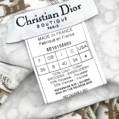 Christian Dior 2005 Trotter Tank Top Brown #36