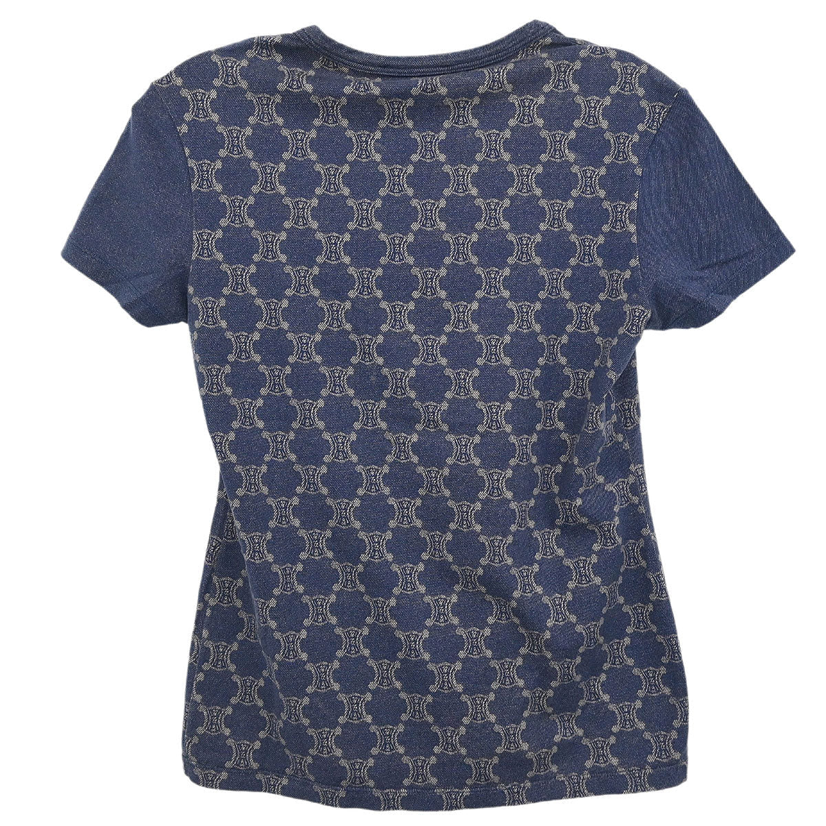Celine Macadam T-shirt Navy #M