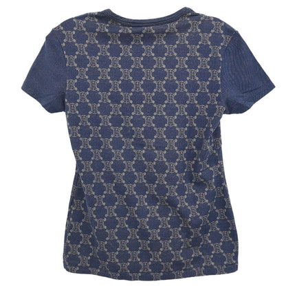 Celine Macadam T-shirt Navy #M