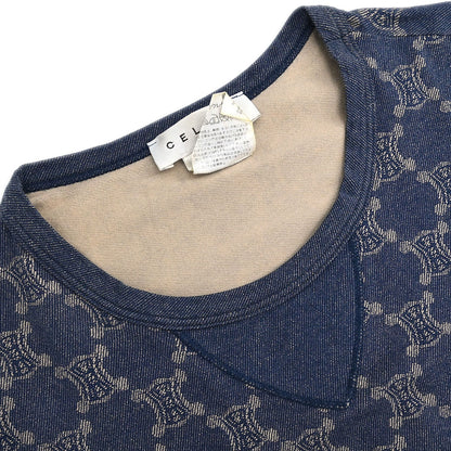 Celine Macadam T-shirt Navy #M