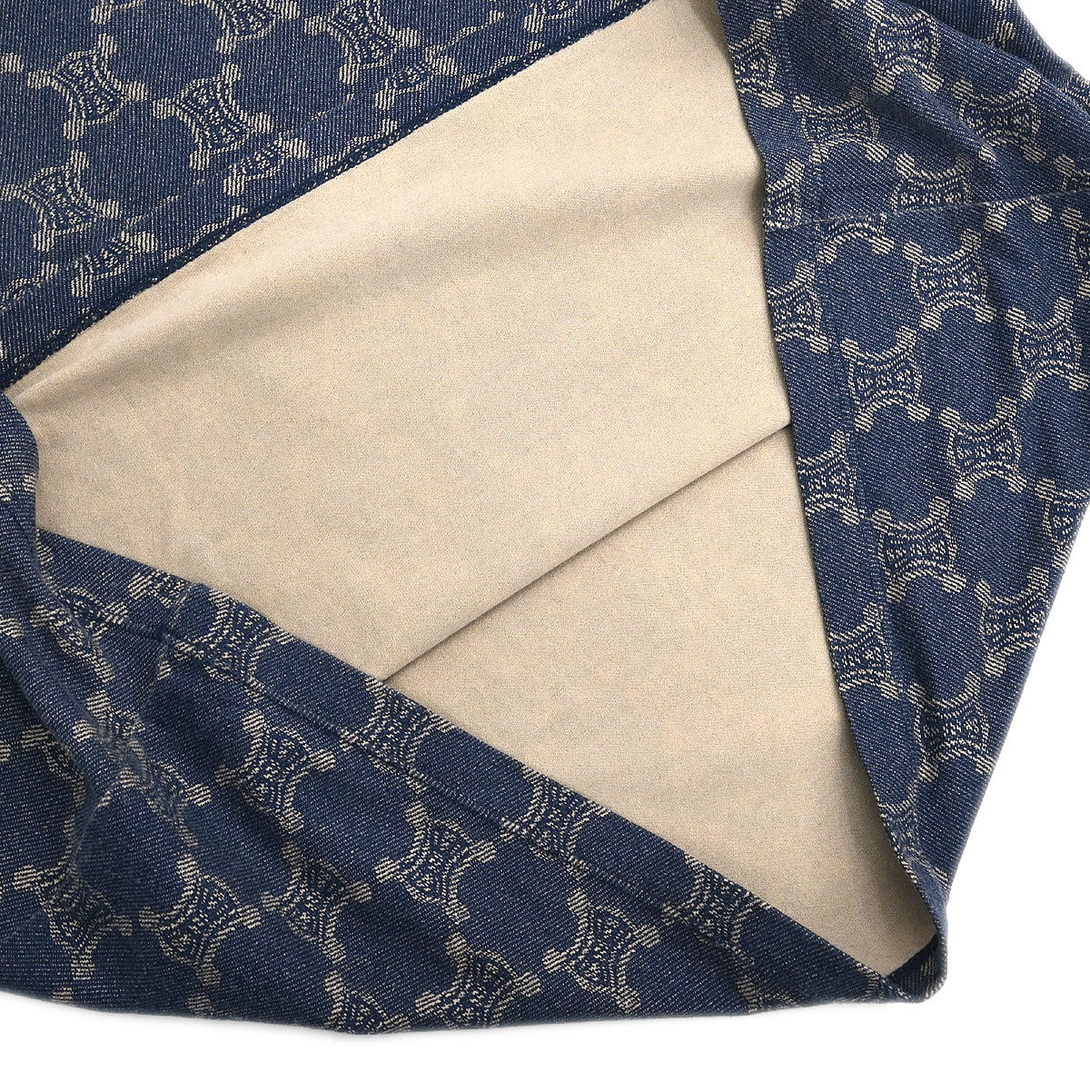 Celine Macadam T-shirt Navy #M