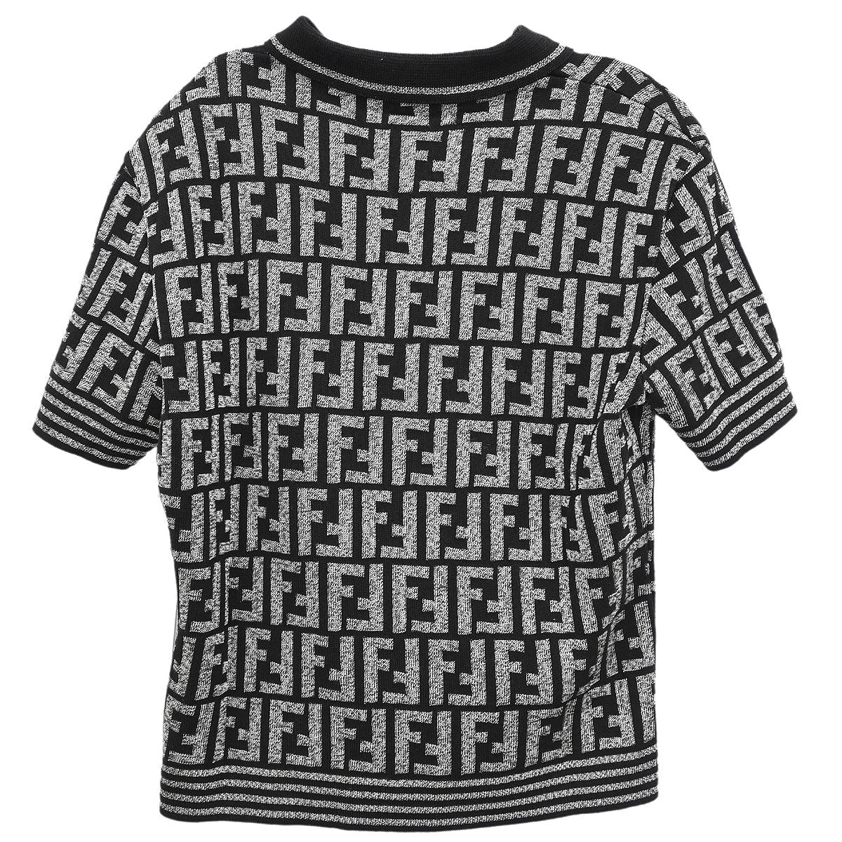 Fendi Polo Shirt Zucca Black