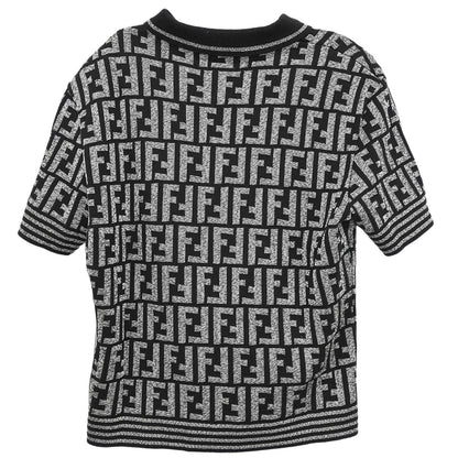 Fendi Polo Shirt Zucca Black