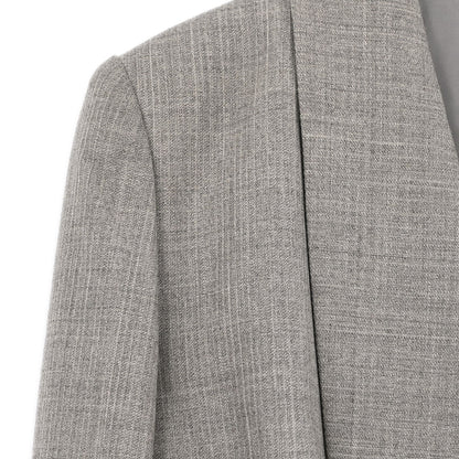 Christian Dior Single Breasted Jacket Gray #36–38