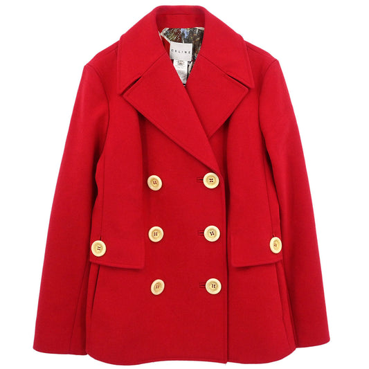 Celine Coat Red #40