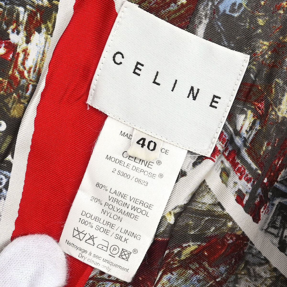 Celine Coat Red #40