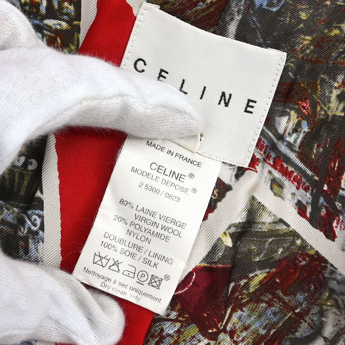 Celine Coat Red #40