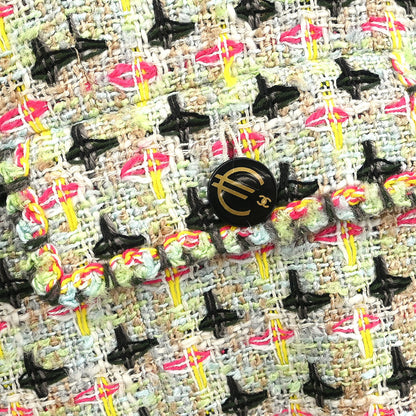 Chanel 2002 Zip Up Jacket Light Green #42