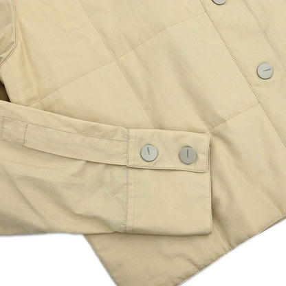 Chanel Single Breasted Jacket Beige #38