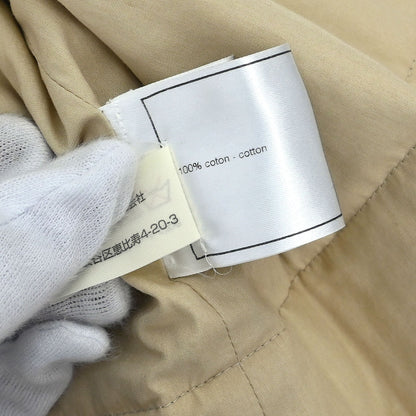 Chanel Single Breasted Jacket Beige #38