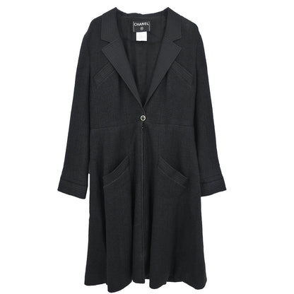 Chanel 2002 Coat Black #42