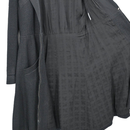 Chanel 2002 Coat Black #42