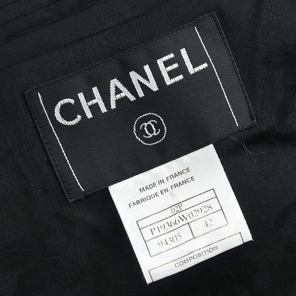 Chanel 2002 Coat Black #42