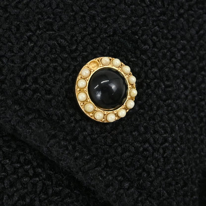 Chanel 2002 Coat Black #42