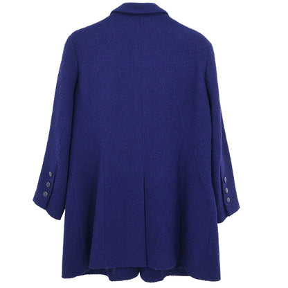 Chanel 1996 Single Breasted Jacket Navy #44