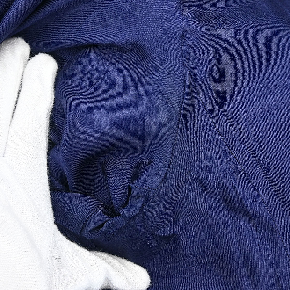 Chanel 1996 Single Breasted Jacket Navy #44