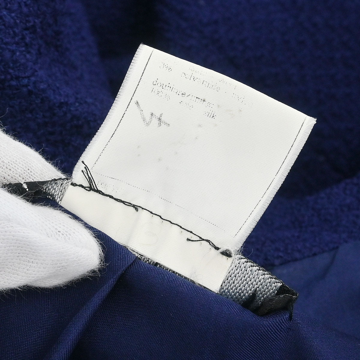 Chanel 1996 Single Breasted Jacket Navy #44