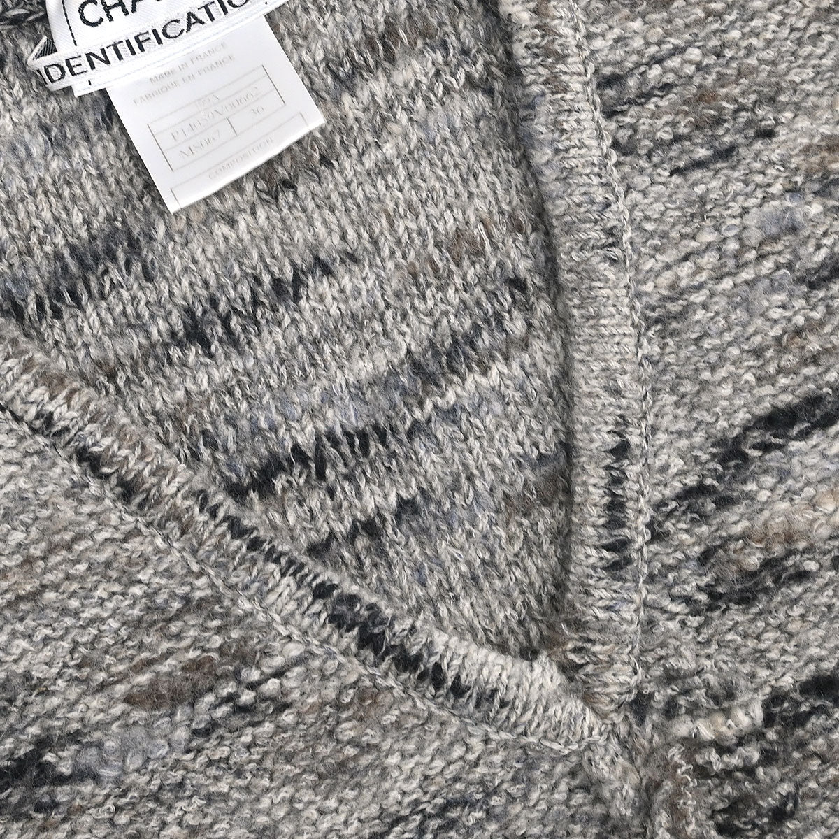 Chanel 2009 Sleeveless Jacket Vest Gray #36