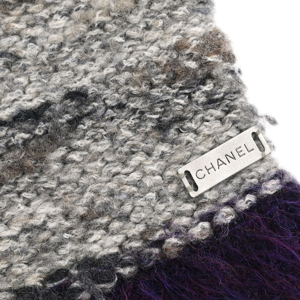 Chanel 2009 Sleeveless Jacket Vest Gray #36