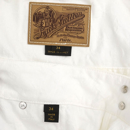 Louis Vuitton 2006 Setup Suit Jacket Skirt White #34